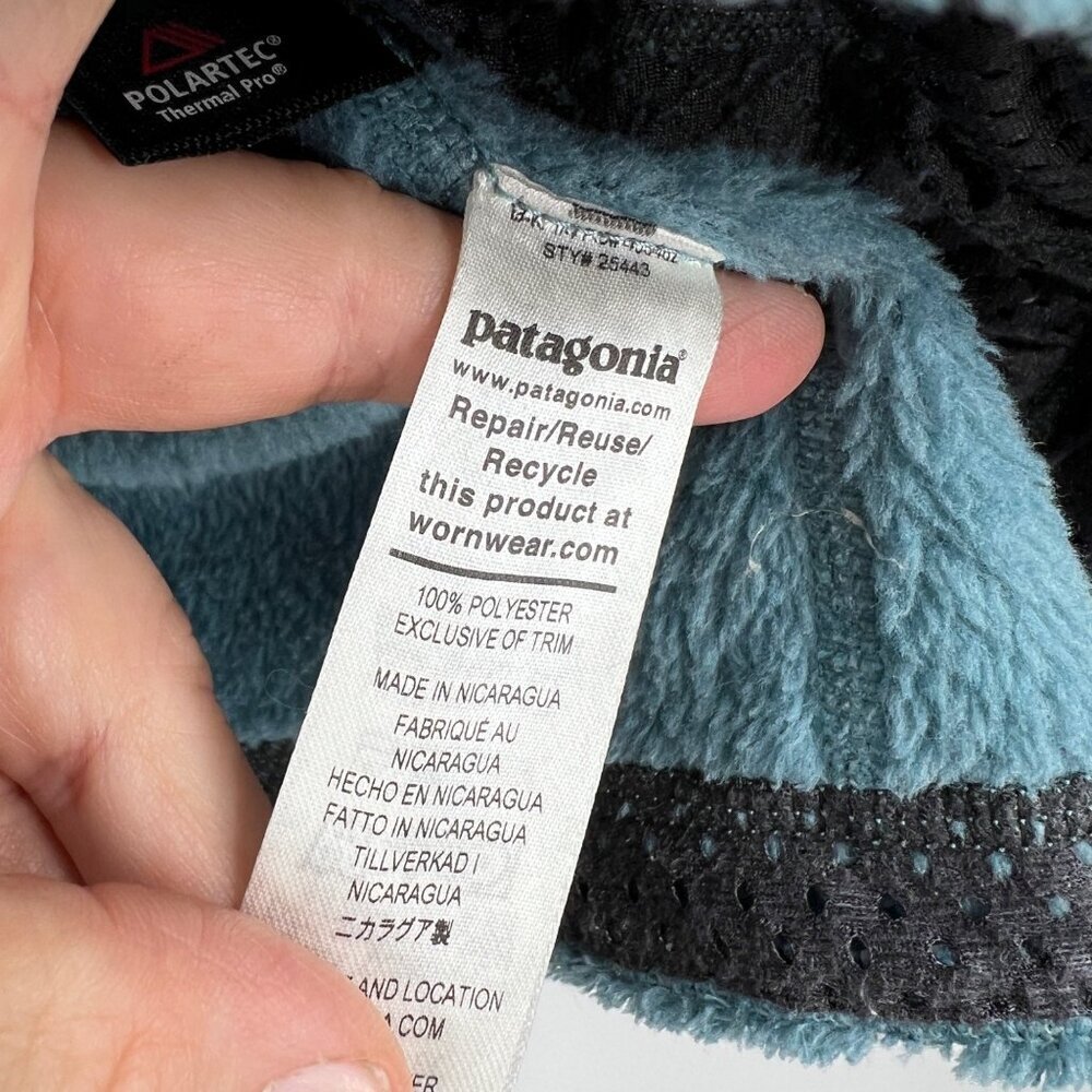 Patagonia Re-Tool Snap-T Women's Fleece Pullover, Teal Green, Size Small - Picture 8 of 11